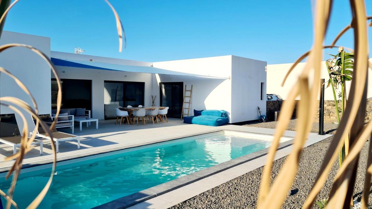 Superbe Villa Valentina, piscine chauffée, wifi Lajares Exterior foto