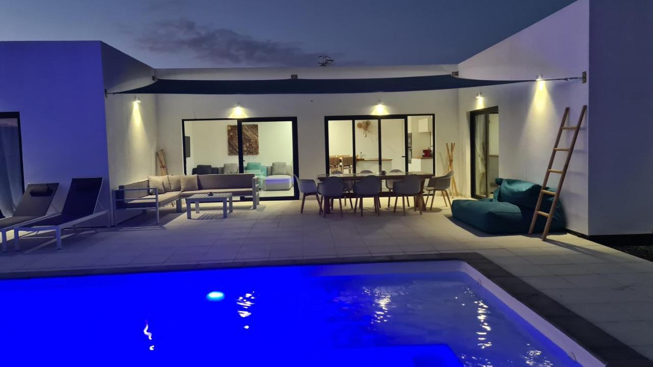 Superbe Villa Valentina, piscine chauffée, wifi Lajares Exterior foto
