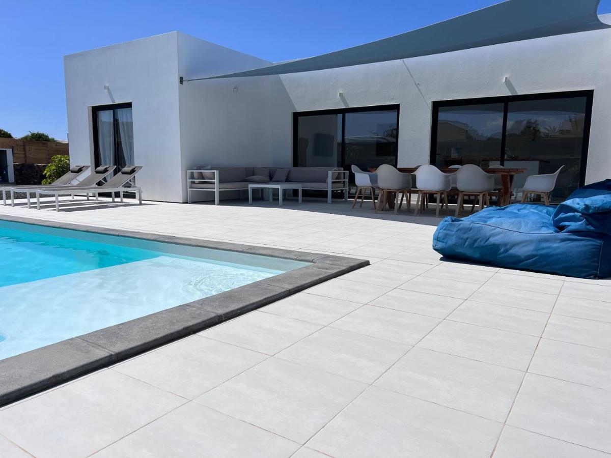 Superbe Villa Valentina, piscine chauffée, wifi Lajares Exterior foto