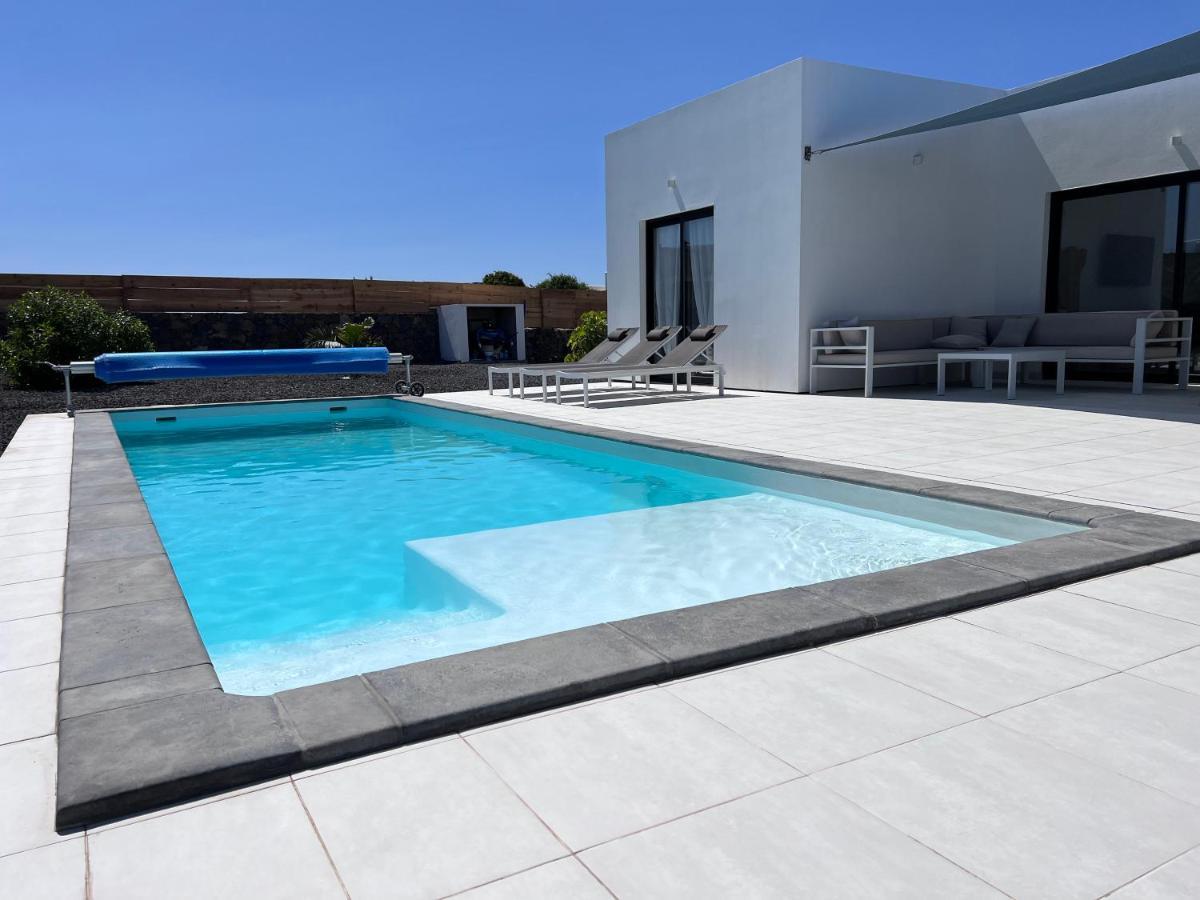 Superbe Villa Valentina, piscine chauffée, wifi Lajares Exterior foto